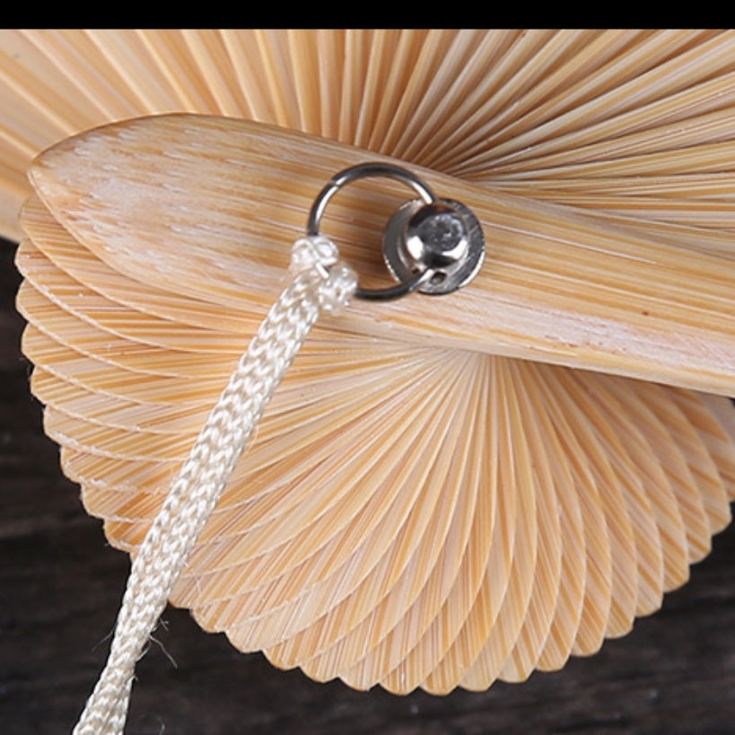 Éventail japonais – Vague d’Hokusai