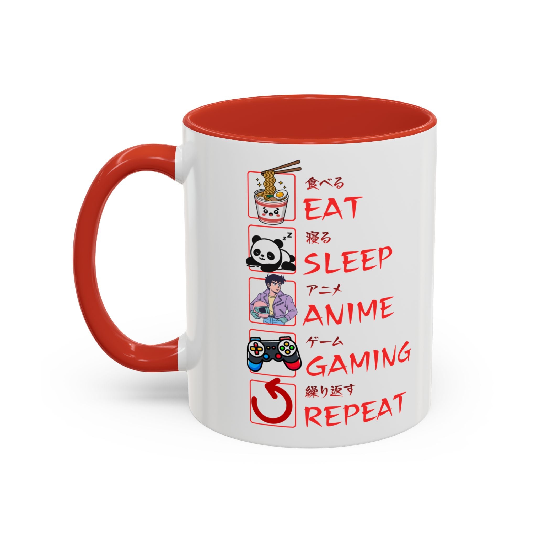 Mug Routine Otaku — Rouge