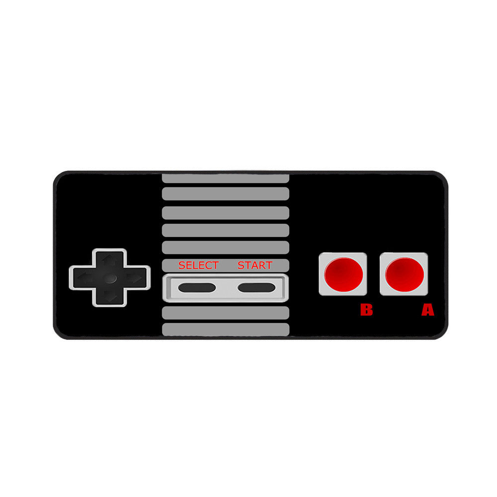 Tapis de bureau gaming – Manette rétro NES