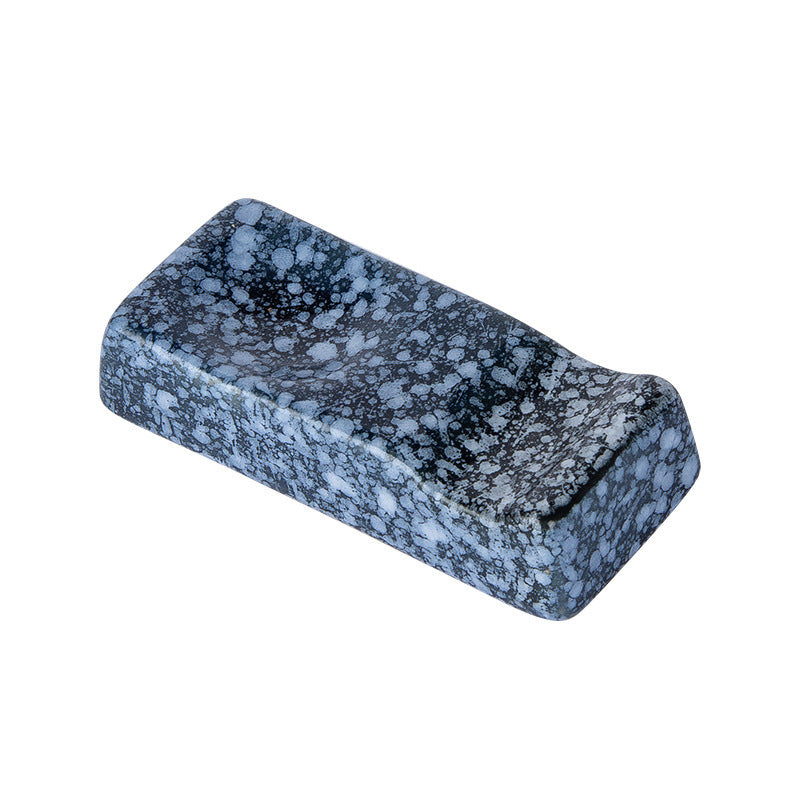 Repose-Baguettes Japonais en Céramique Émaillée – Style Wabi Sabi