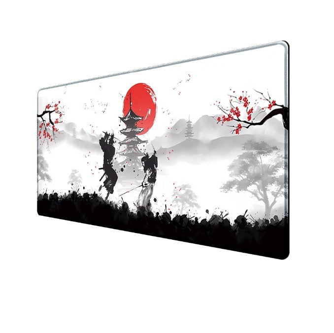 Tapis de bureau XXL – Samouraï Japonais