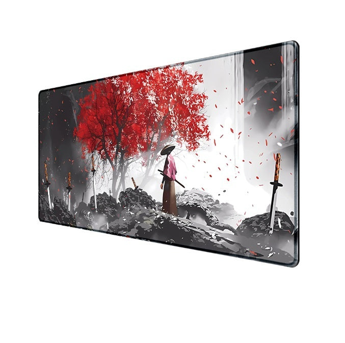 Tapis de bureau XXL – Samouraï Japonais