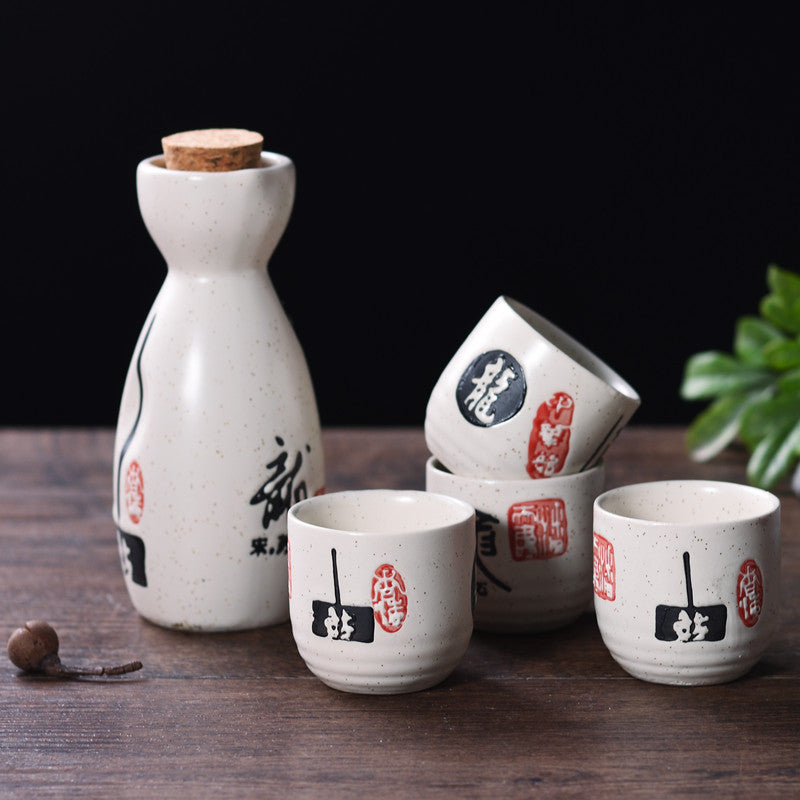 Set à saké japonais en céramique – 8 modèles traditionnels