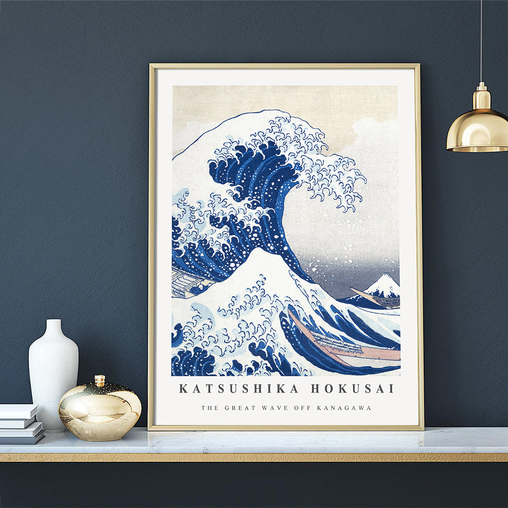 Affiche Japonaise — La Grande Vague de Kanagawa
