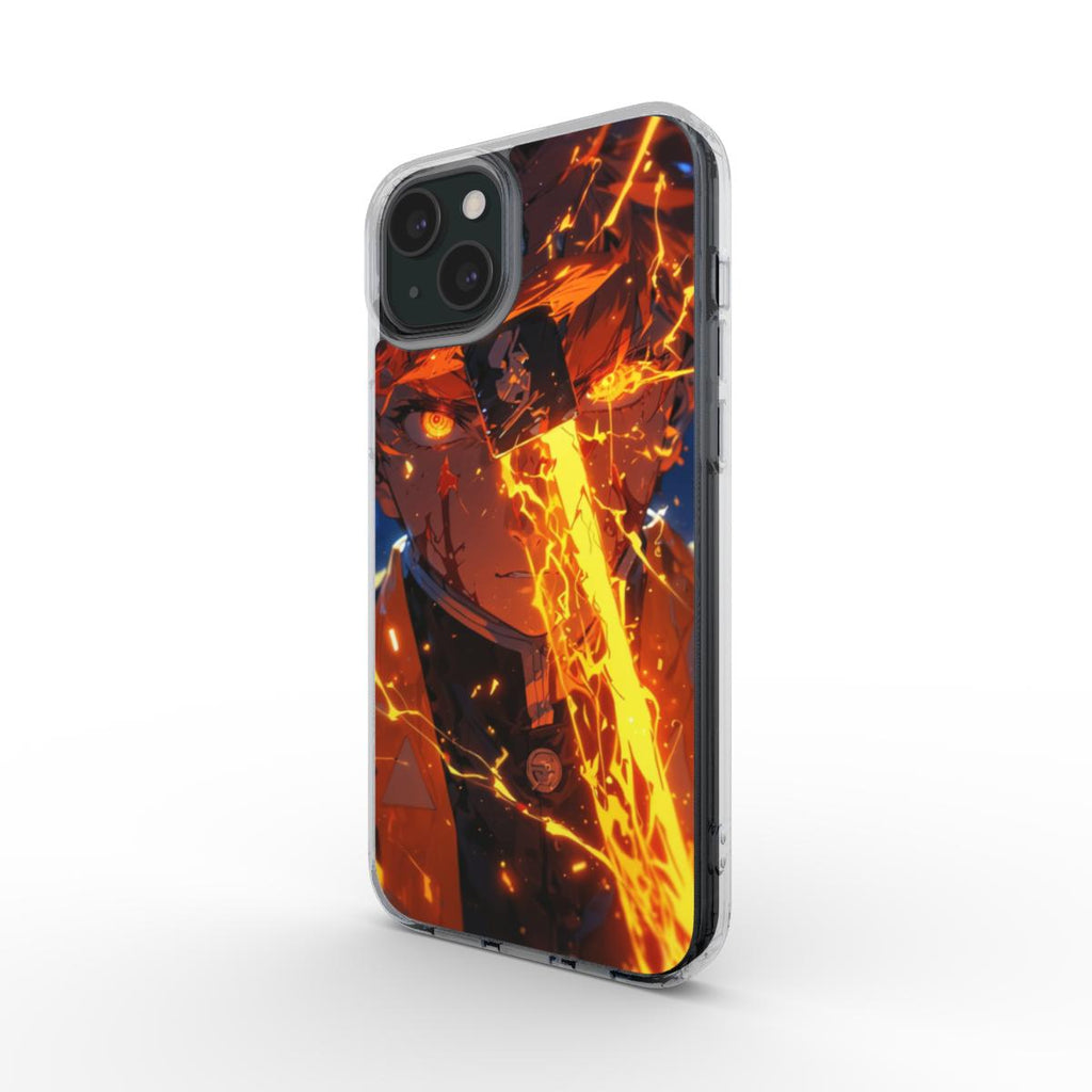 ⚡Coque Zenitsu – Demon Slayer | Éclairs & Sabre Foudroyant