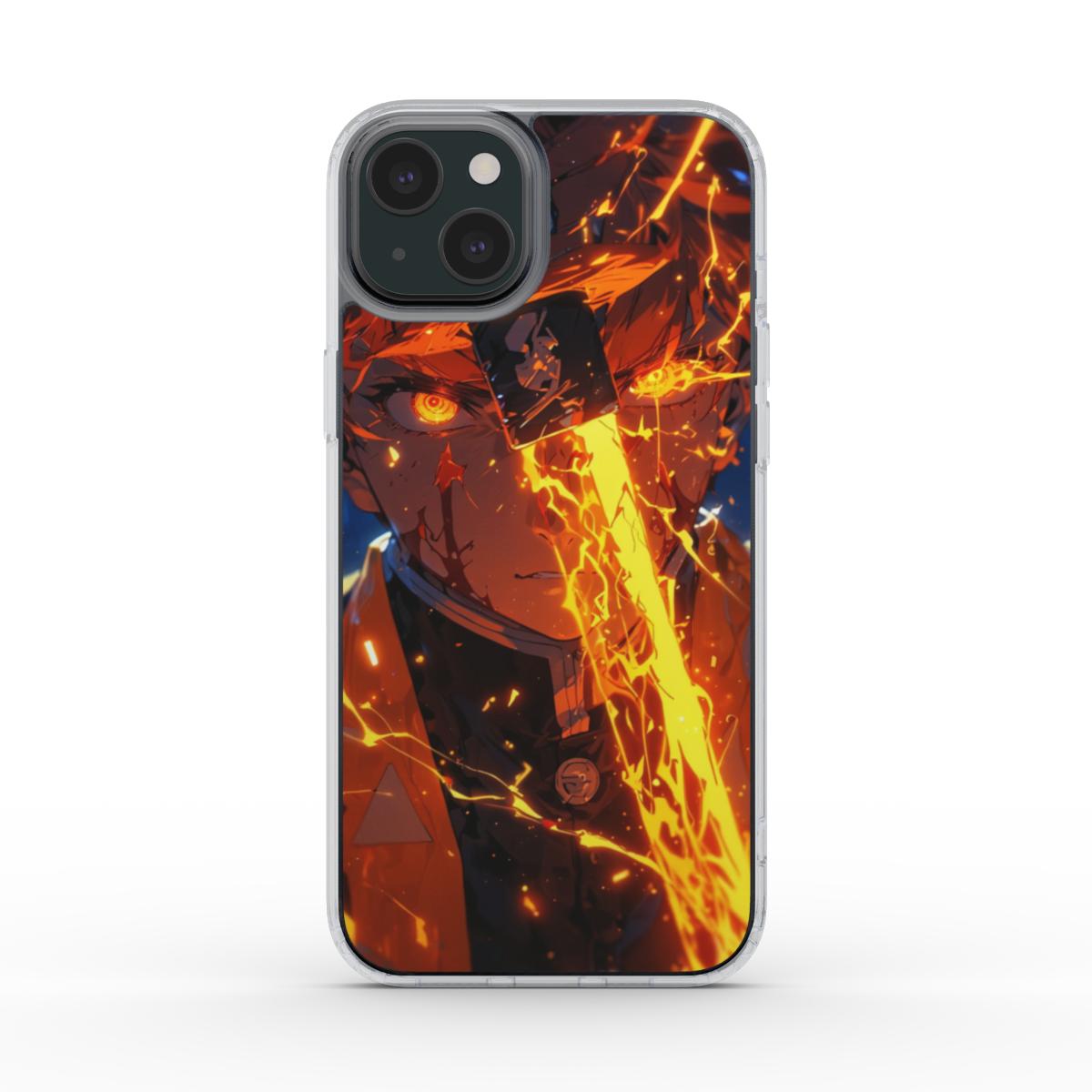 ⚡Coque Zenitsu – Demon Slayer | Éclairs & Sabre Foudroyant