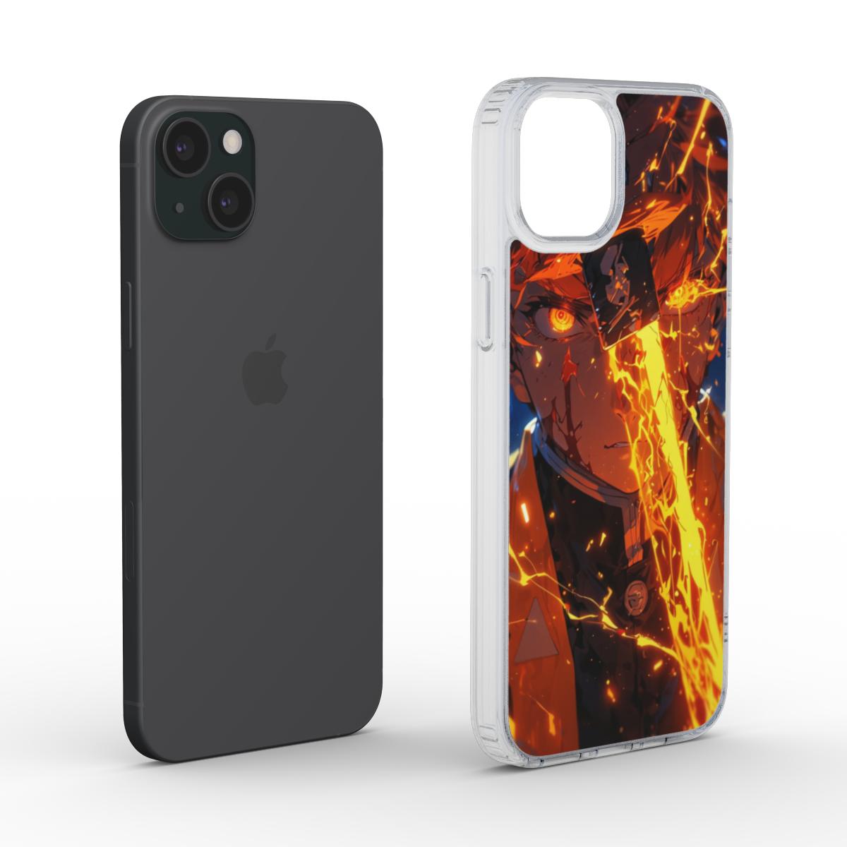 ⚡Coque Zenitsu – Demon Slayer | Éclairs & Sabre Foudroyant