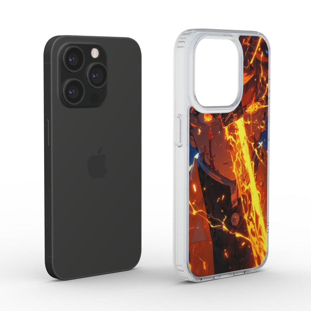 ⚡ Coque MagSafe Zenitsu – Demon Slayer | Foudre & Sabre