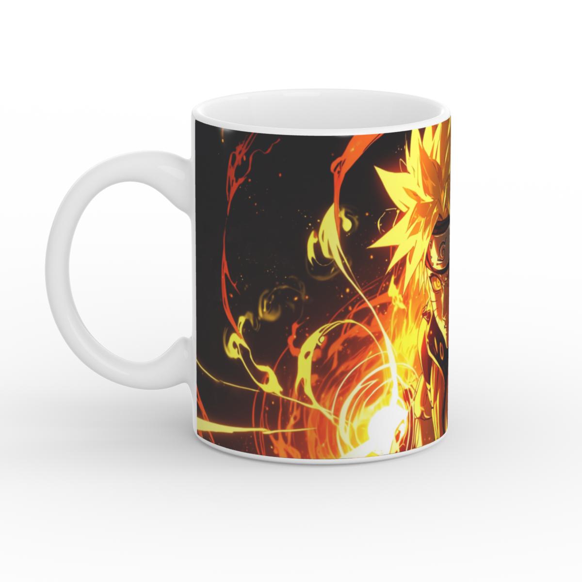 Mug Naruto – Mode Chakra de Kyubi 🔥