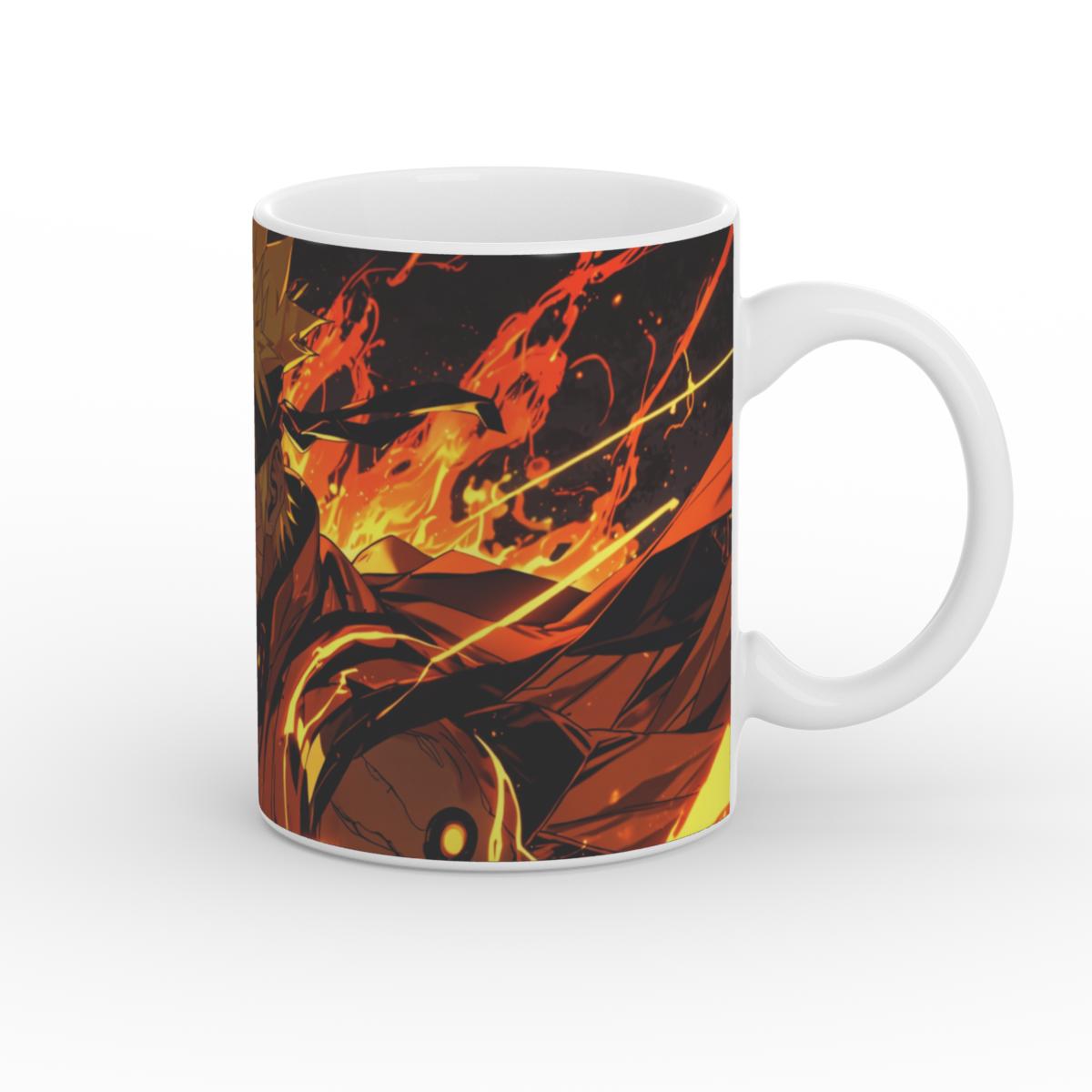 Mug Naruto – Mode Chakra de Kyubi 🔥