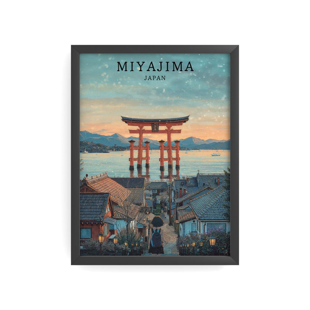 MIYAJIMA — Torii sacré du Japon