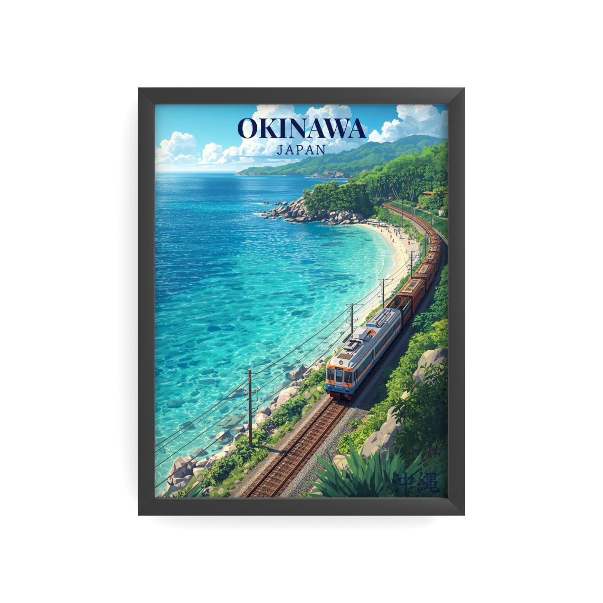 OKINAWA — Affiche japonaise