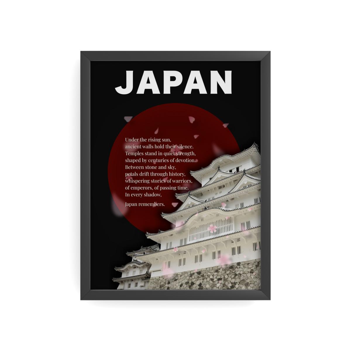 JAPAN — Under the Rising Sun | Japanese Heritage Poster