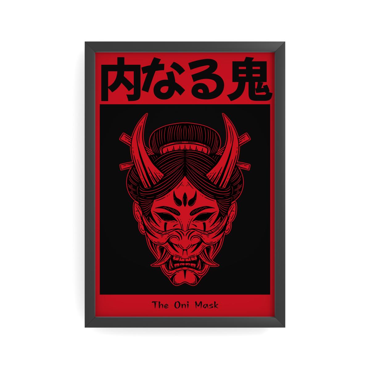 ONI — The Mask | Red Edition Japanese Poster 40x60cm