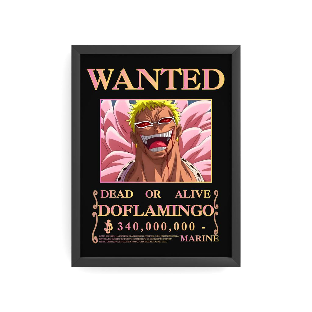 Affiche Wanted — Donquixote Doflamingo