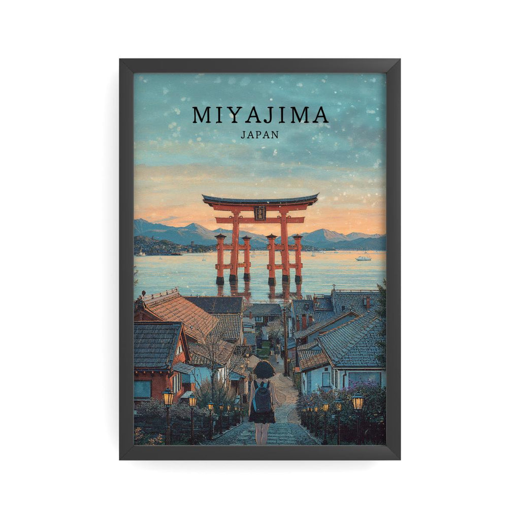 MIYAJIMA — Torii sacré du Japon (40x60cm)