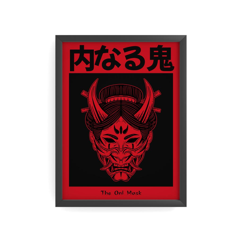 ONI — The Mask | Red Edition Japanese Poster (50*70cm)