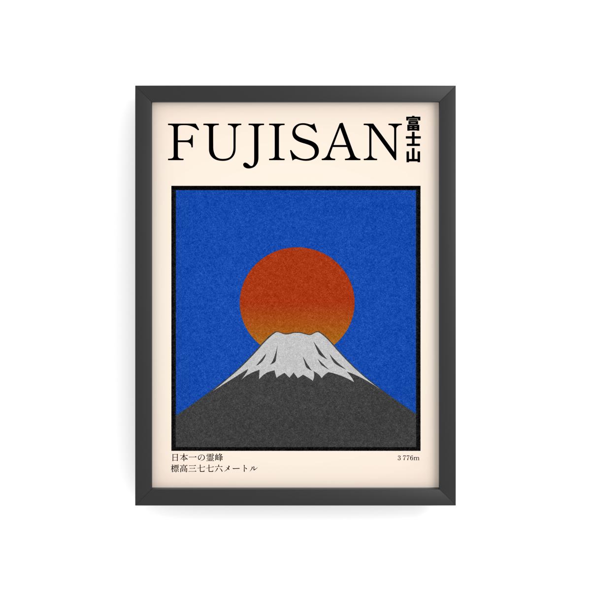 FUJISAN — Mount Fuji | Japanese Graphic Poster (50*70cm)
