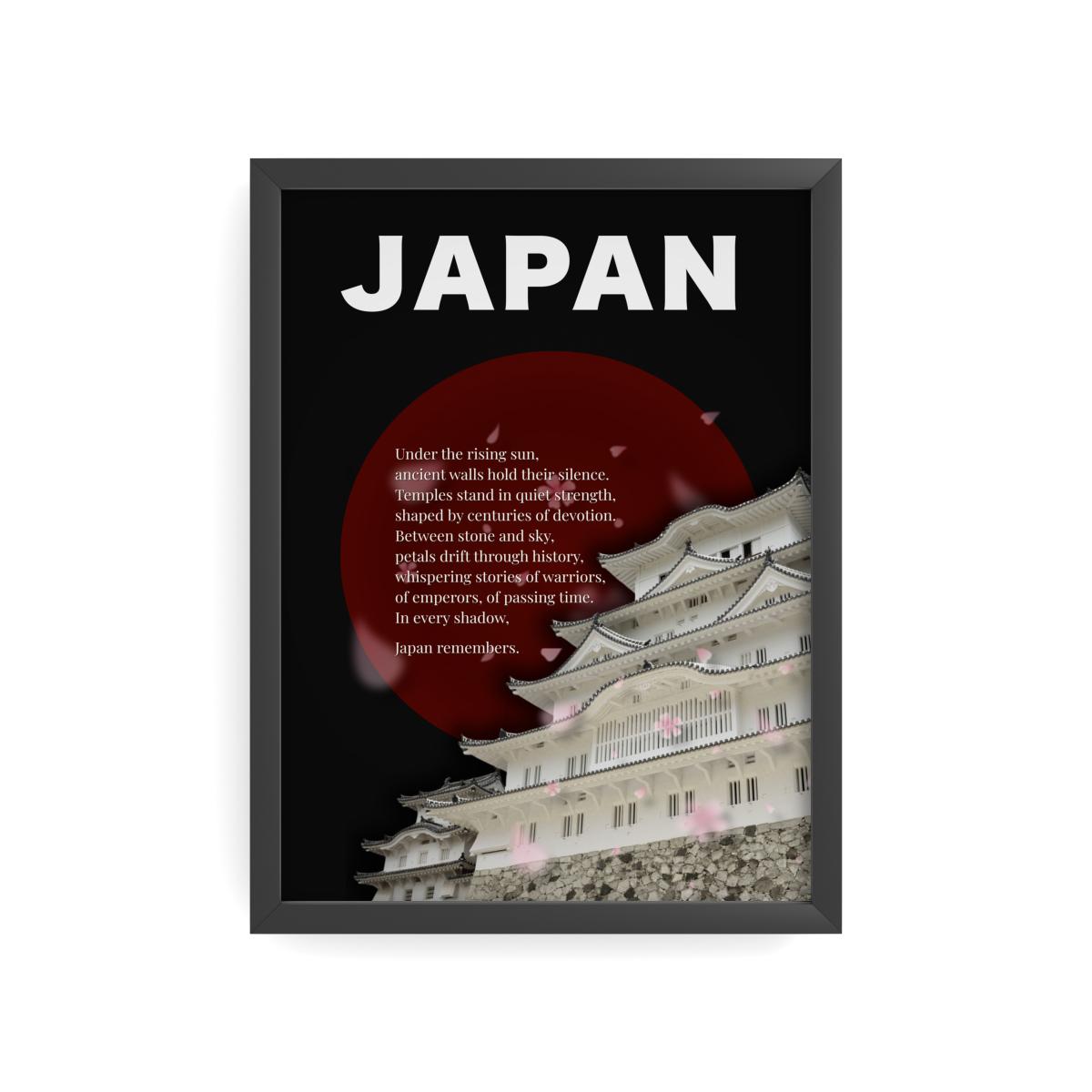 JAPAN — Under the Rising Sun | Japanese Heritage Poster (50*70cm)