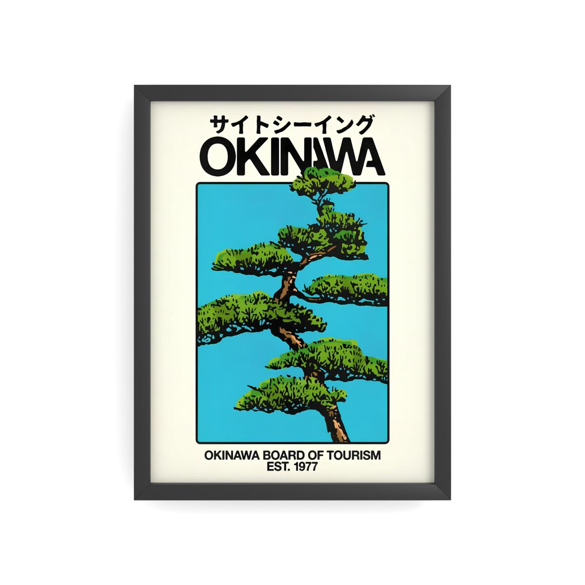 OKINAWA — Island Bonsai | Japanese Travel Poster (30*40cm)