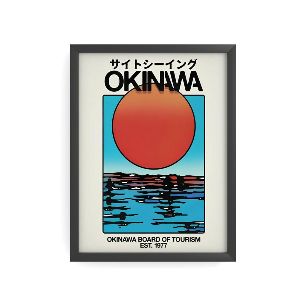 OKINAWA — Sunset Horizon | Japanese Travel Poster (30*40cm)