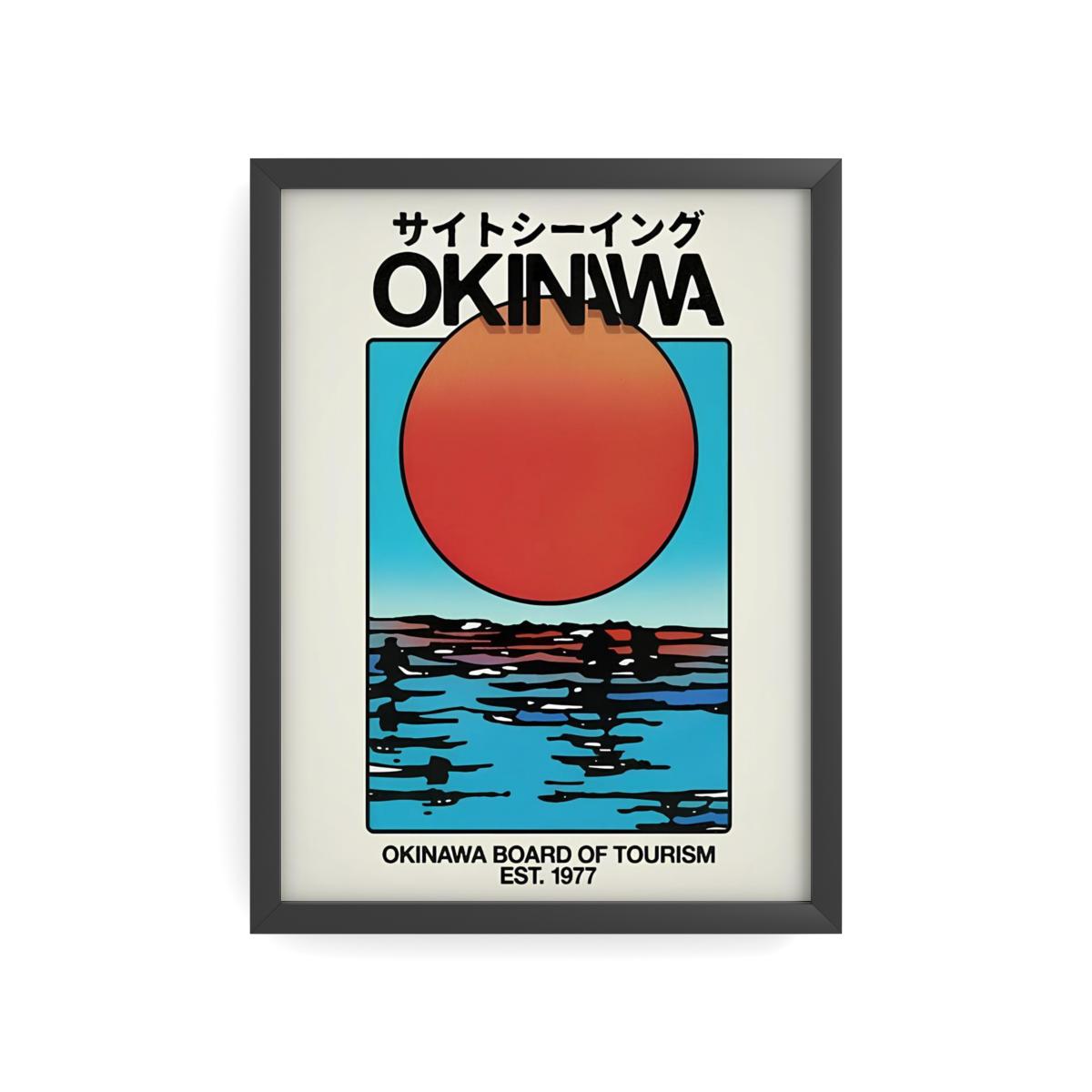 OKINAWA — Sunset Horizon | Japanese Travel Poster (30*40cm)