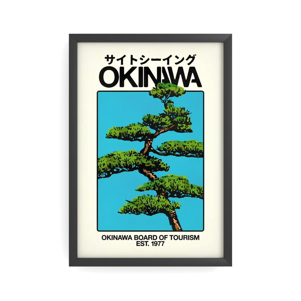 OKINAWA — Island Bonsai | Japanese Travel Poster (40*60cm)