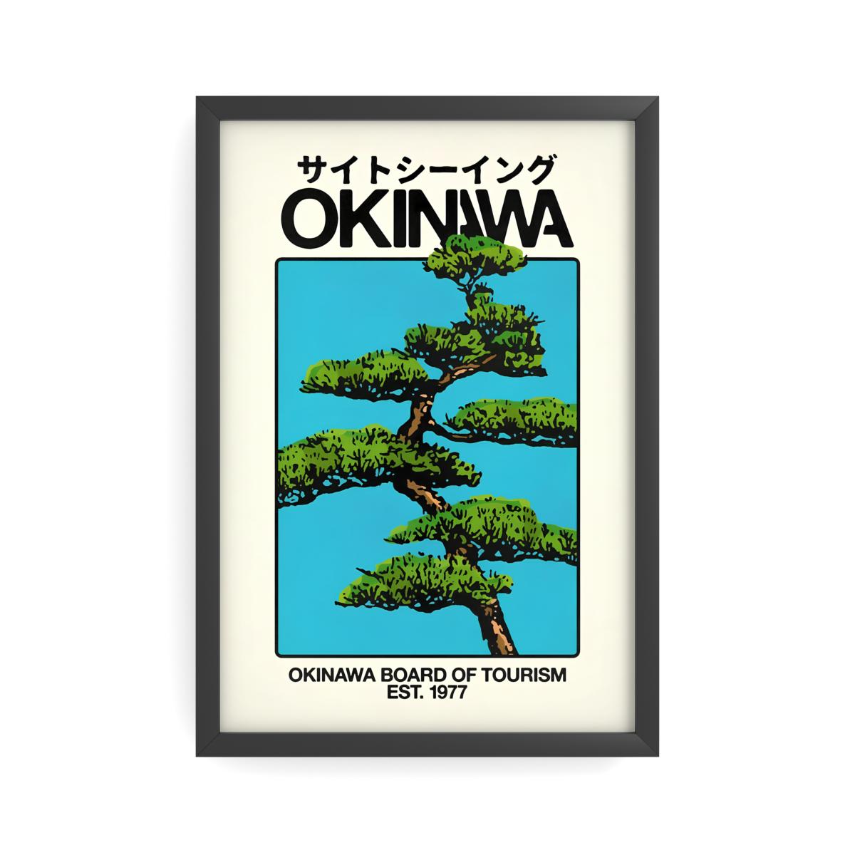 OKINAWA — Island Bonsai | Japanese Travel Poster (40*60cm)