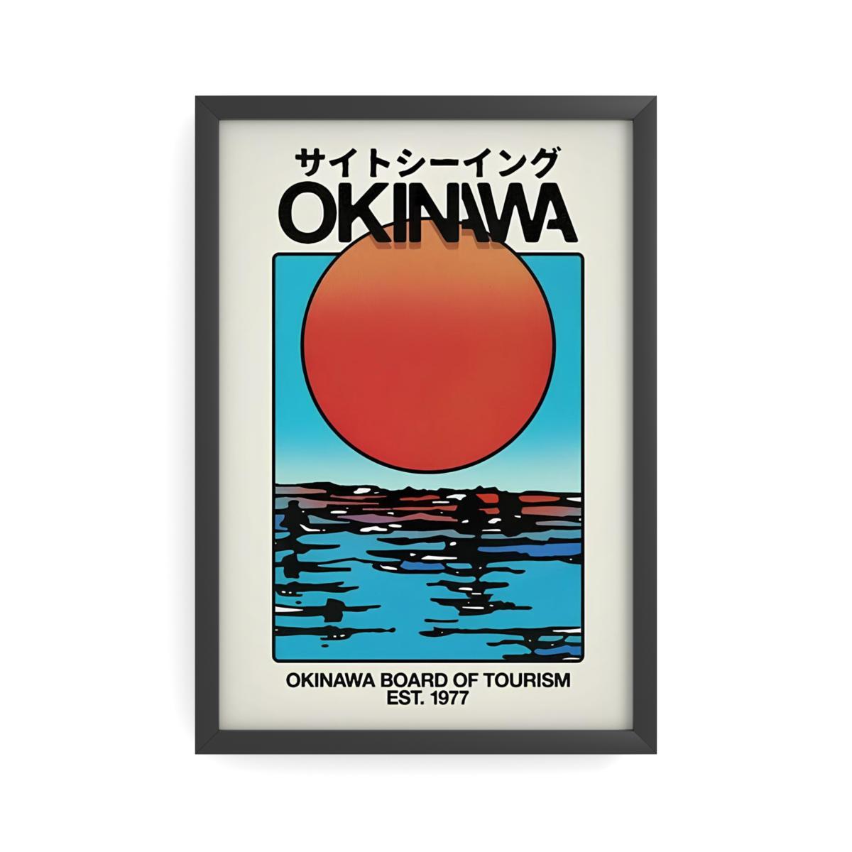 OKINAWA — Sunset Horizon | Japanese Travel Poster (40*60cm)