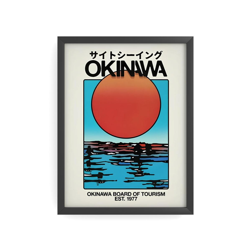 OKINAWA — Sunset Horizon | Japanese Travel Poster (50*70cm)