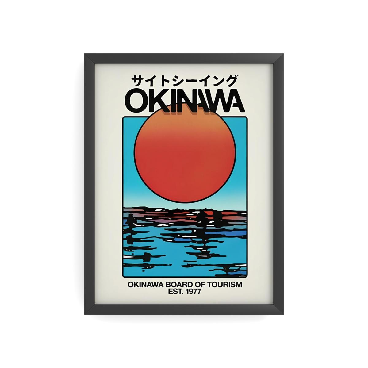 OKINAWA — Sunset Horizon | Japanese Travel Poster (50*70cm)