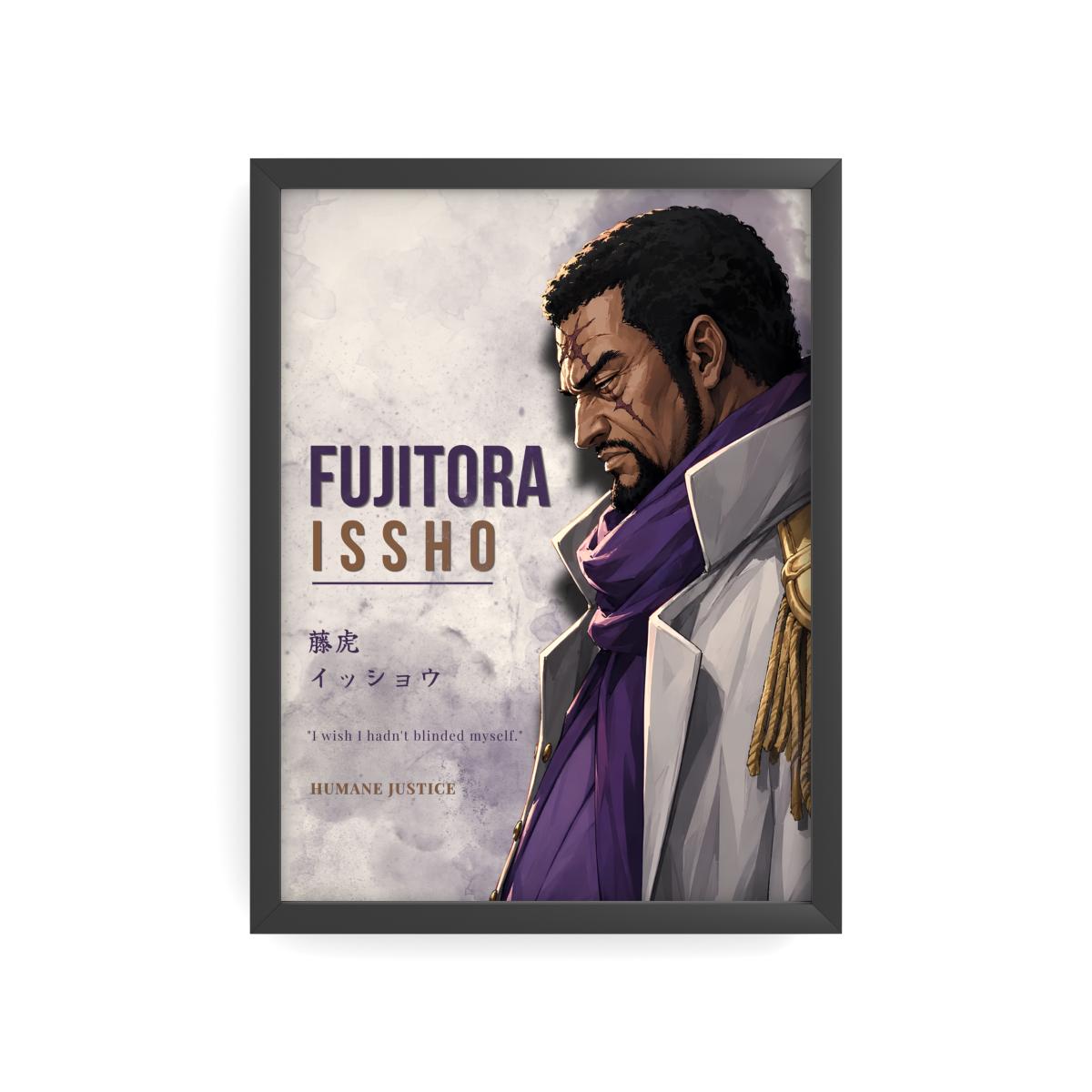 FUJITORA — Humane Justice | One Piece Poster