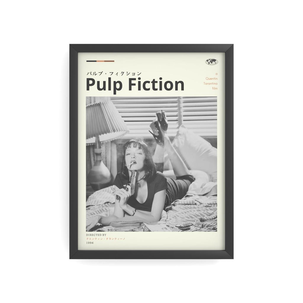 Affiche Pulp Fiction – Japanese Movie Edition