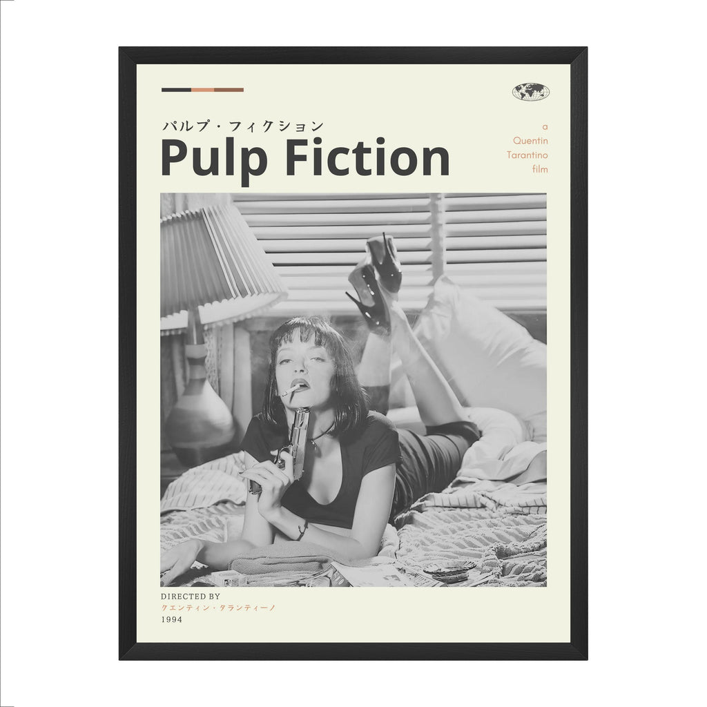 Affiche Pulp Fiction – Japanese Movie Edition