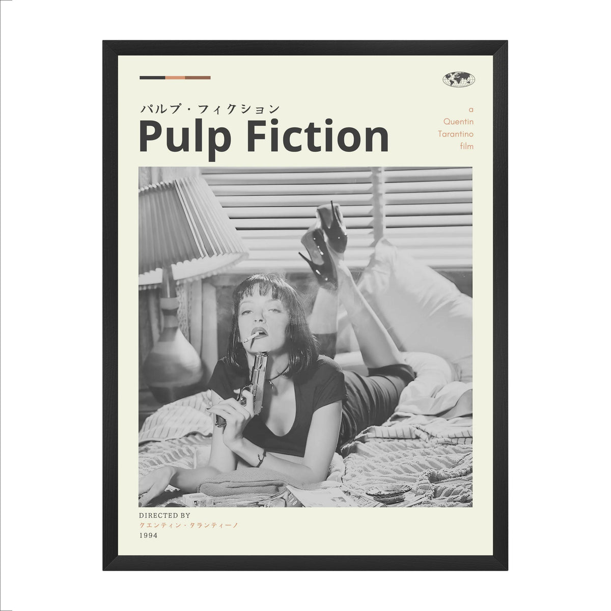 Affiche Pulp Fiction – Japanese Movie Edition