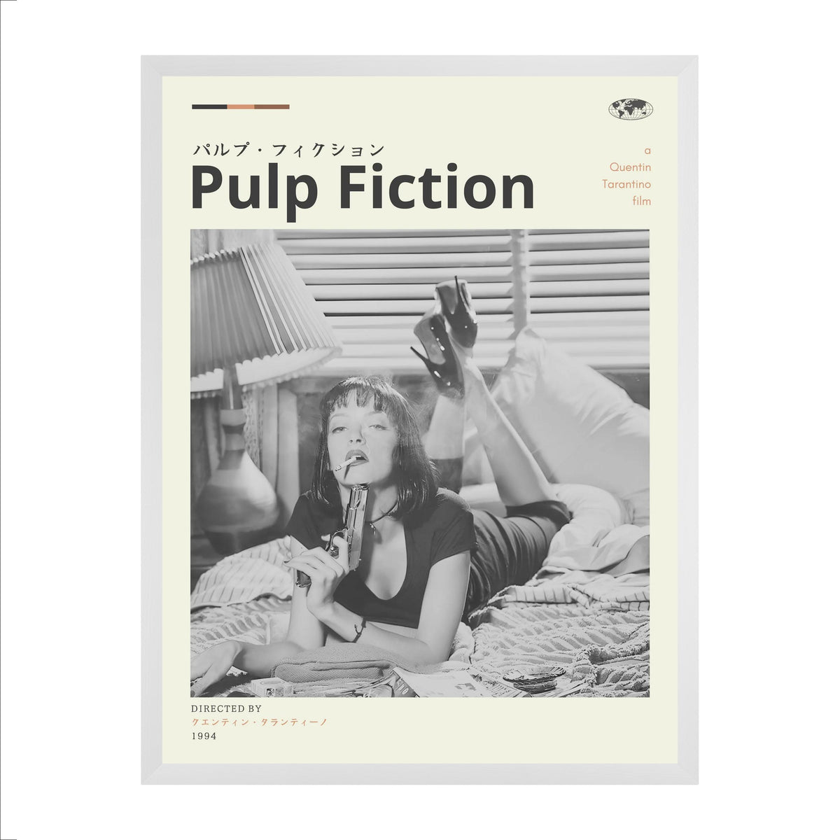 Affiche Pulp Fiction – Japanese Movie Edition