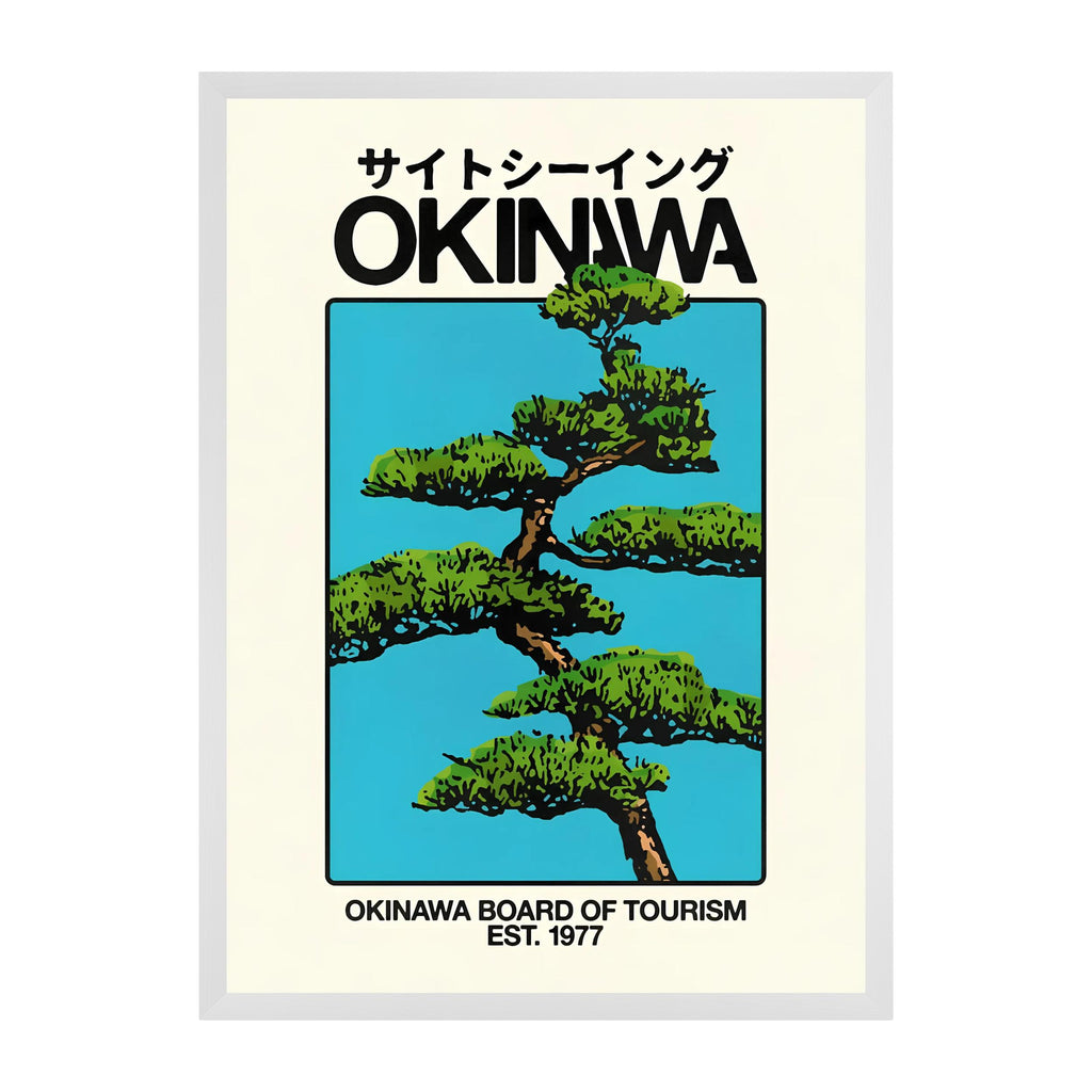 OKINAWA — Island Bonsai | Japanese Travel Poster