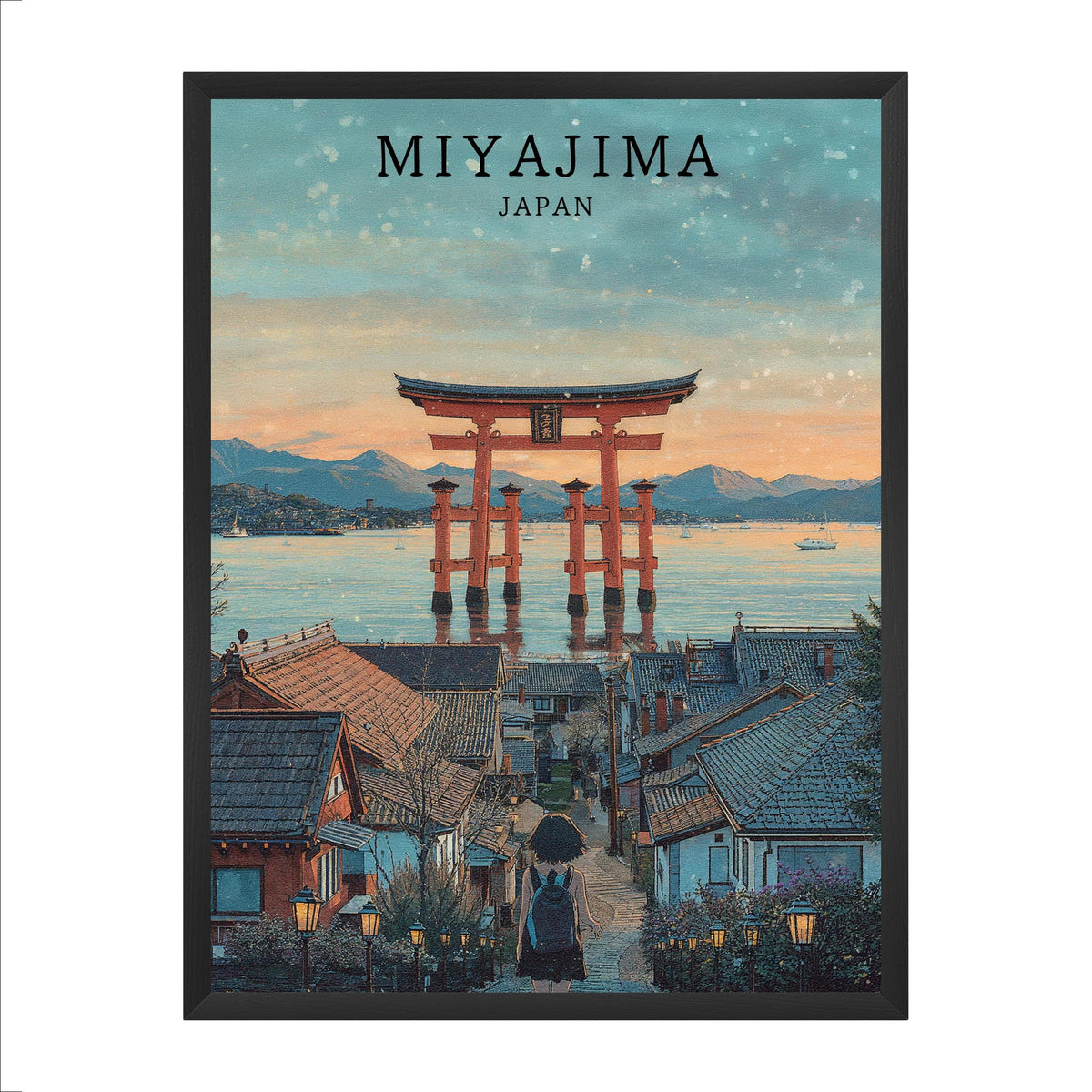 MIYAJIMA — Torii sacré du Japon