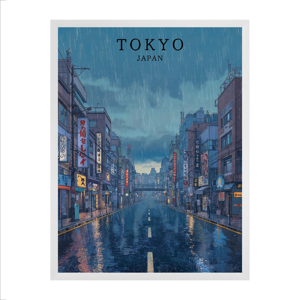 TOKYO — Sous la pluie