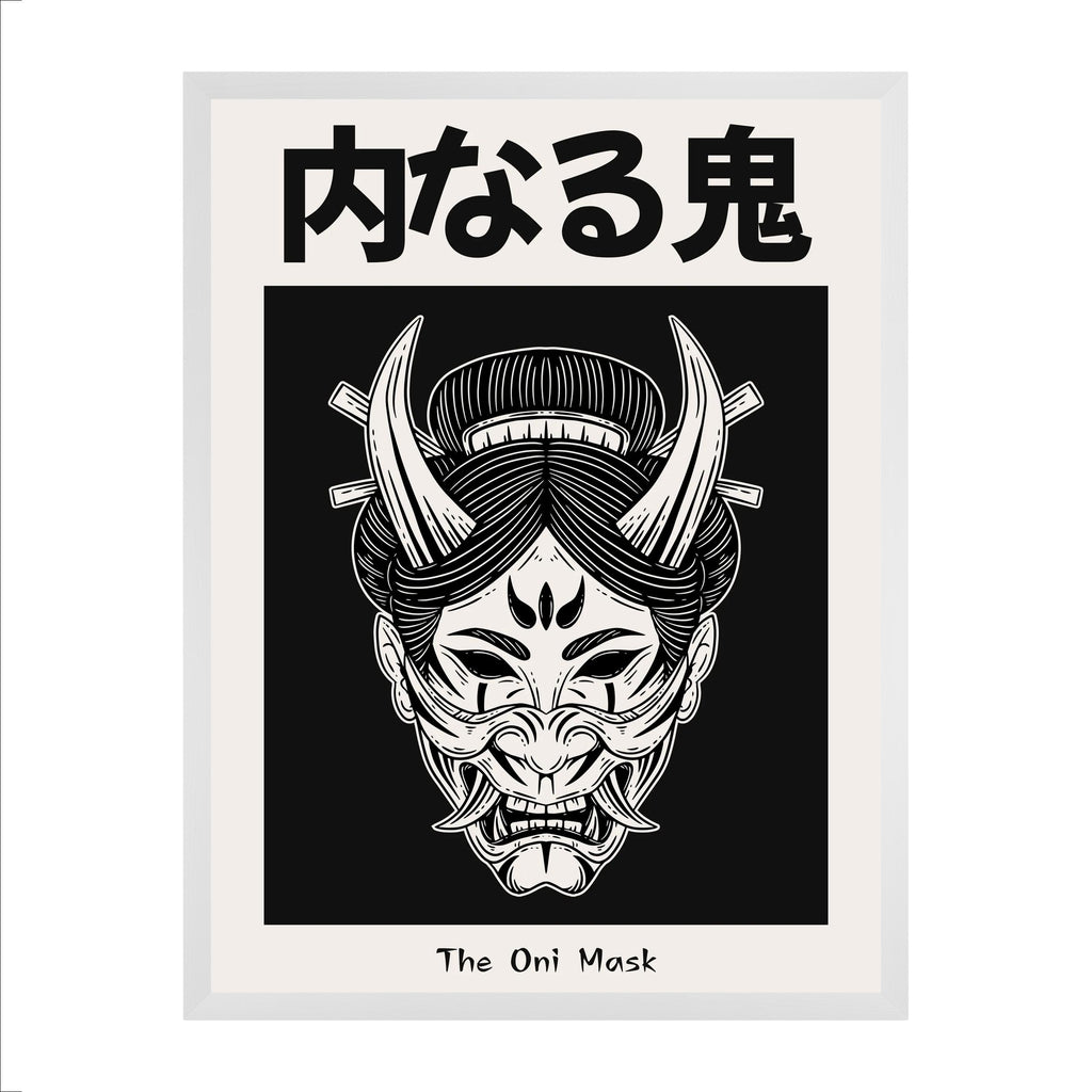 ONI — The Mask | Japanese Graphic Poster
