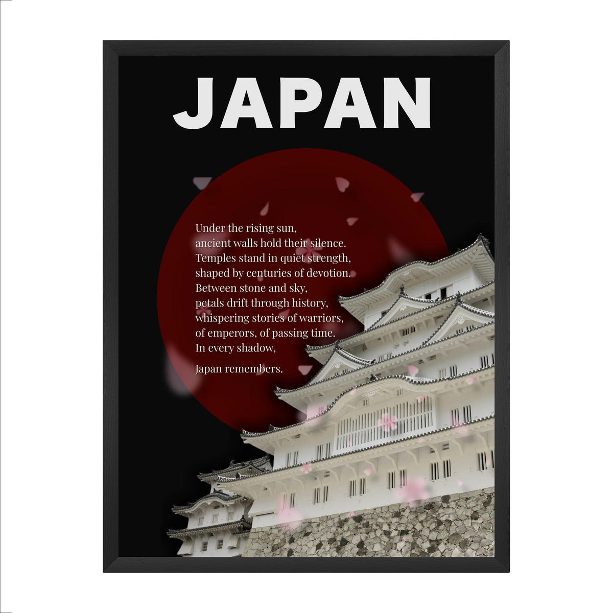 JAPAN — Under the Rising Sun | Japanese Heritage Poster