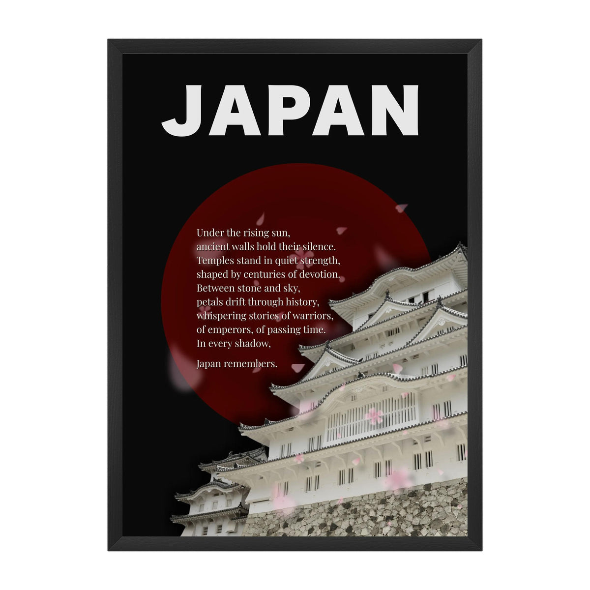 JAPAN — Under the Rising Sun | Japanese Heritage Poster