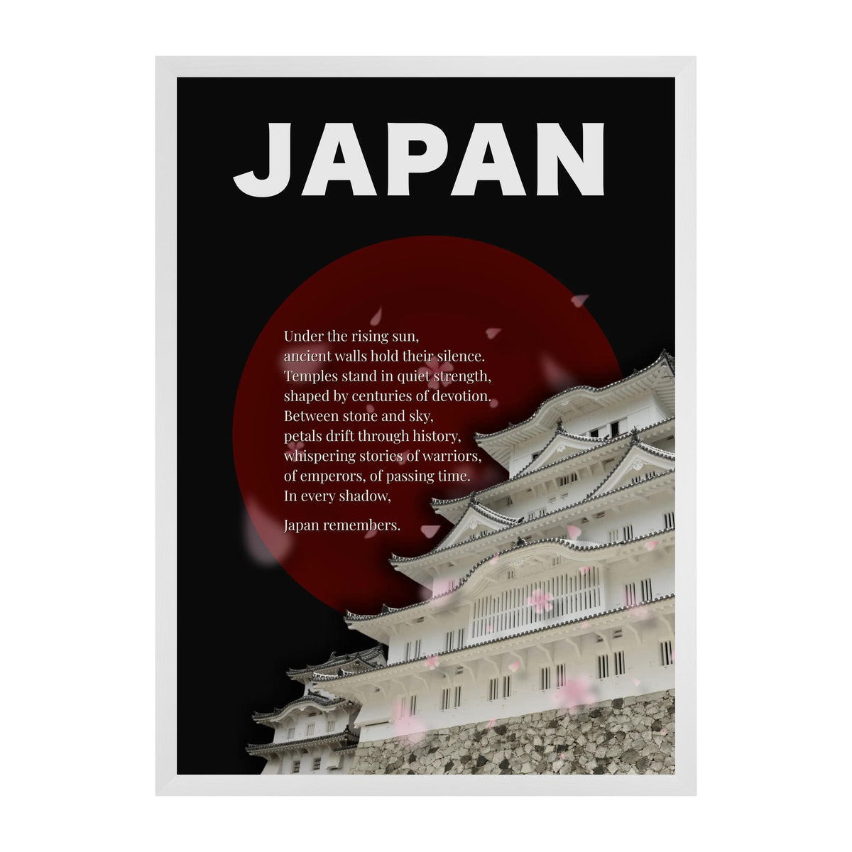 JAPAN — Under the Rising Sun | Japanese Heritage Poster