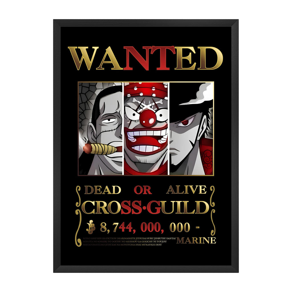 Affiche Wanted — Cross Guild