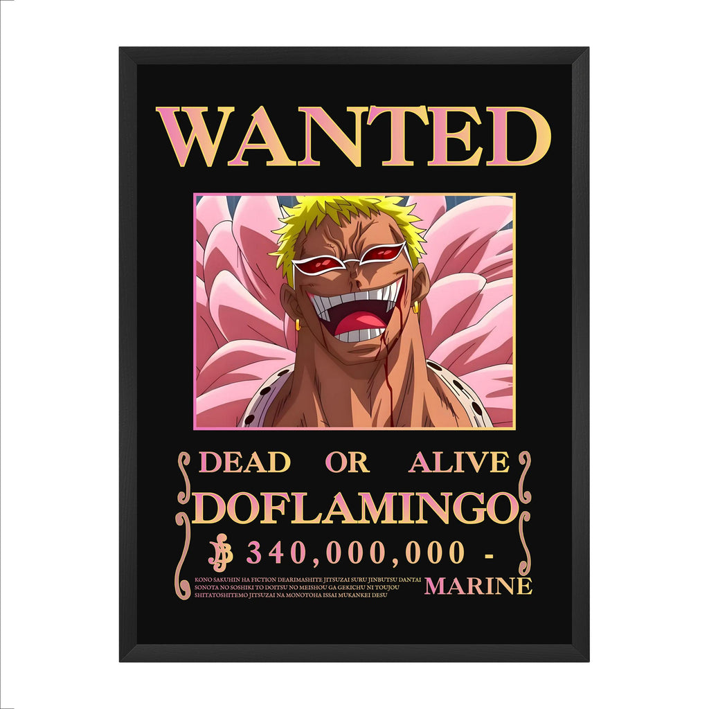Affiche Wanted — Donquixote Doflamingo