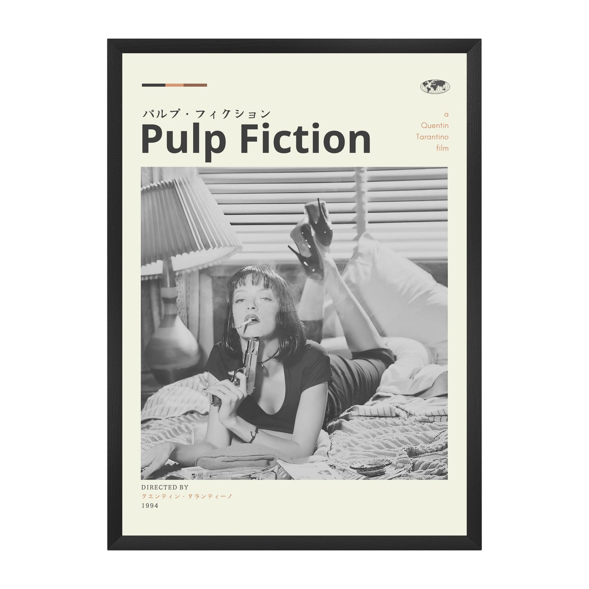 Affiche Pulp Fiction – Japanese Movie Edition
