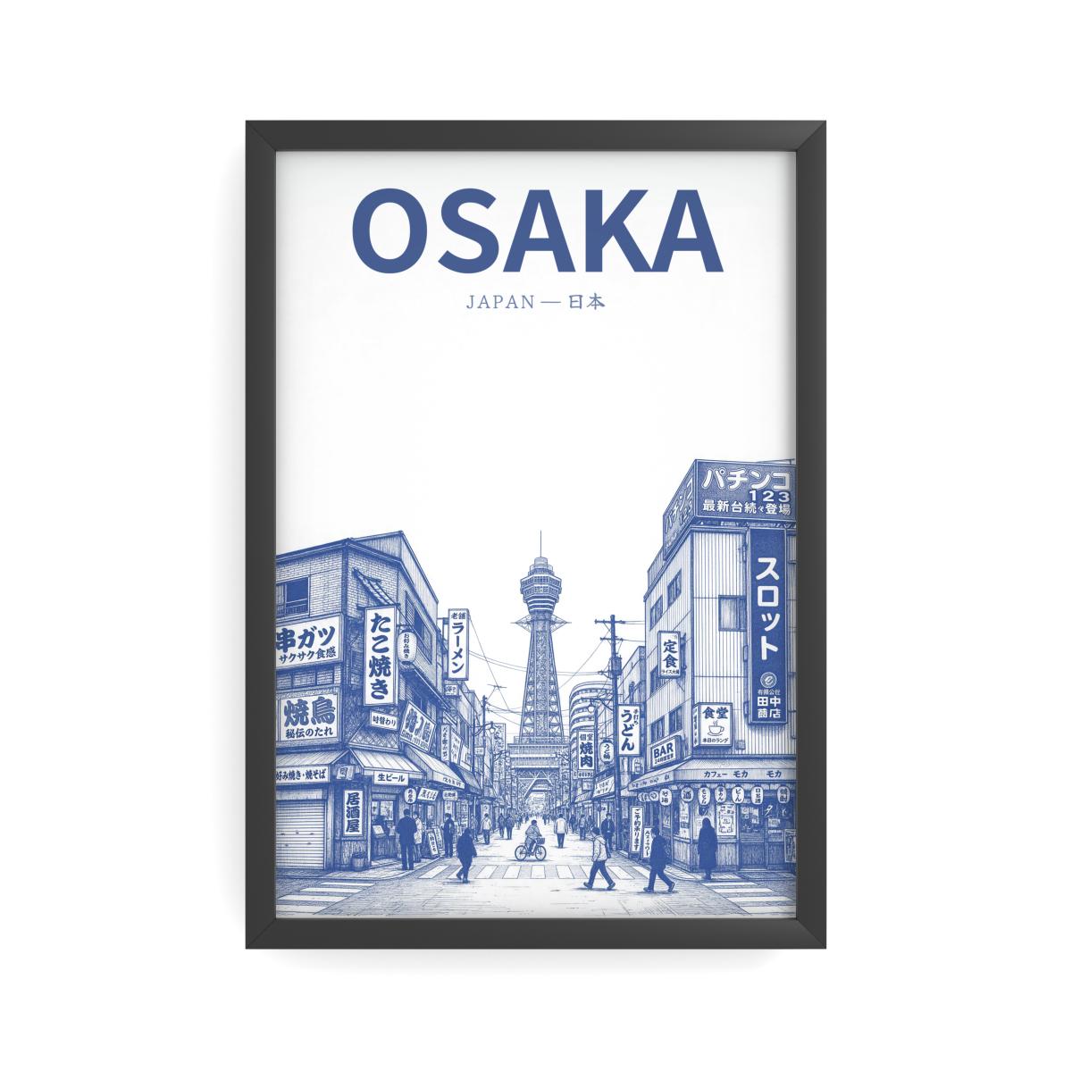 Osaka blue 20x30