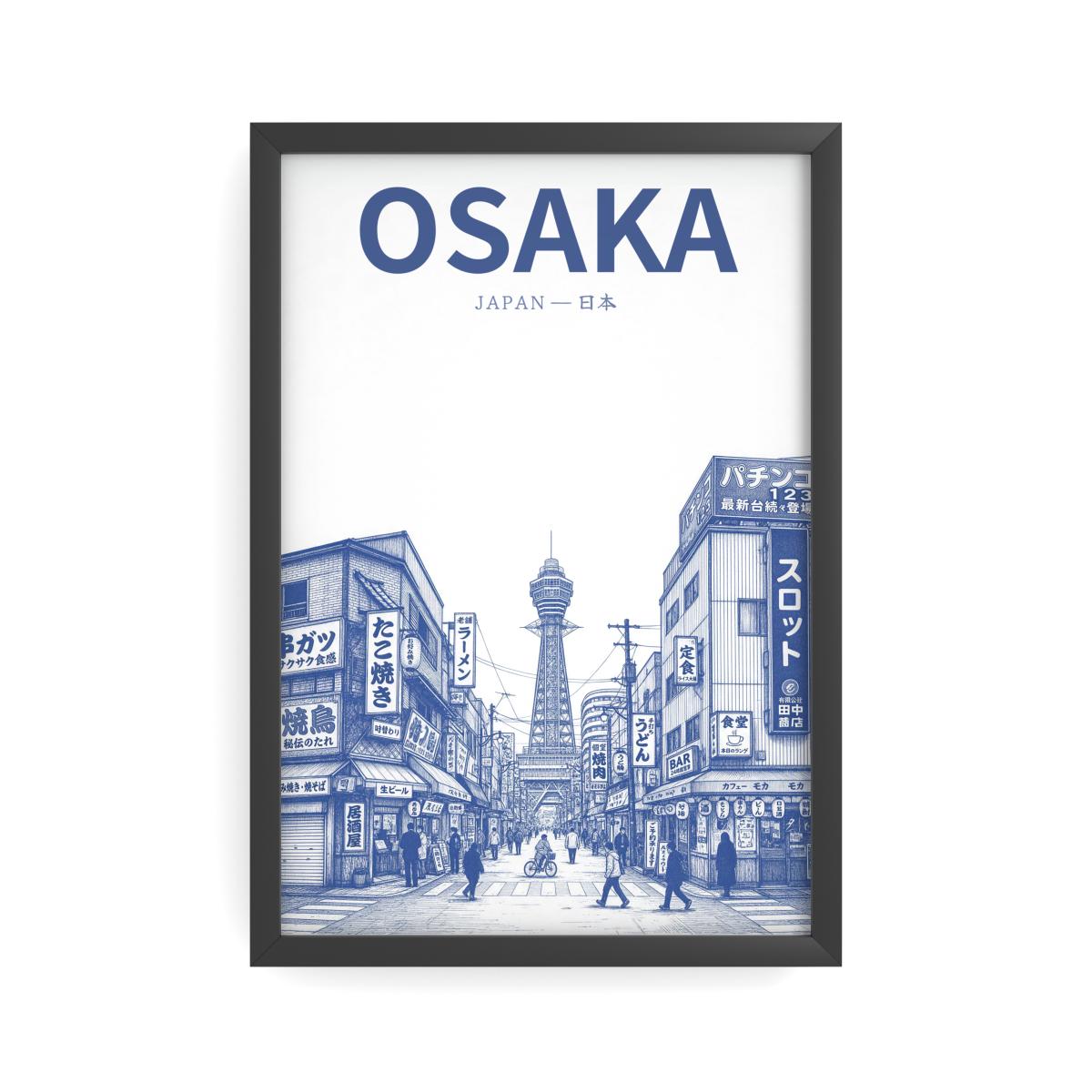 Osaka blue 40x60