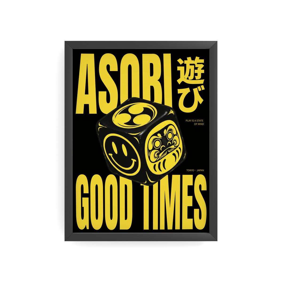 Affiche Asobi – Black Edition