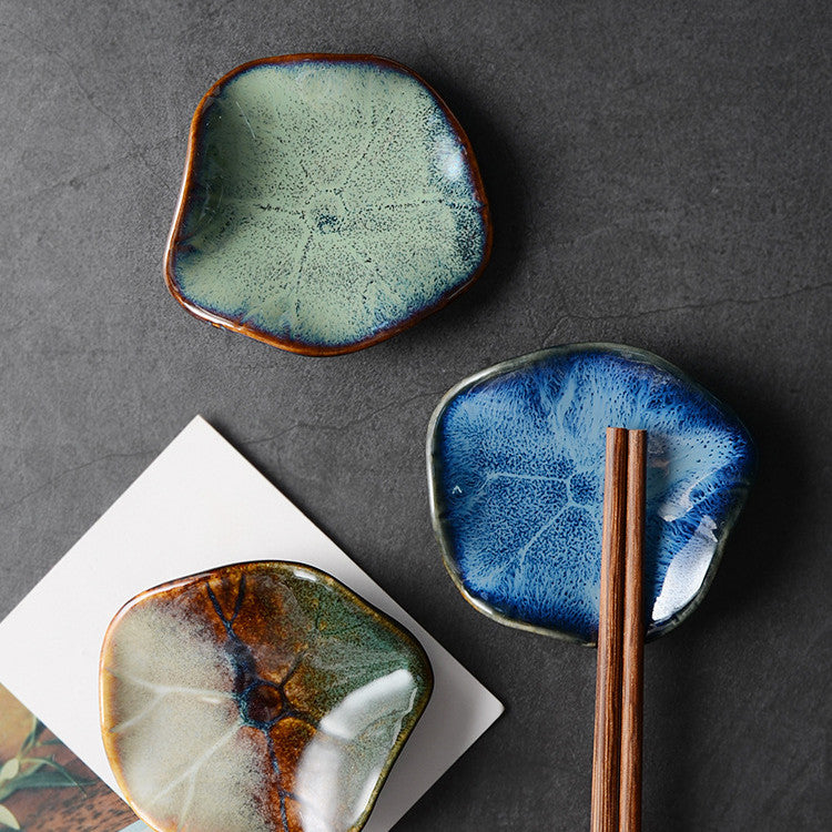 Repose-baguettes japonais en céramique – Collection artisanale émaillée